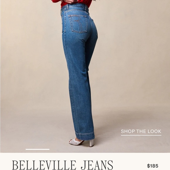 Rouje Belleville Size 33 Jeans - Picture 2 of 14